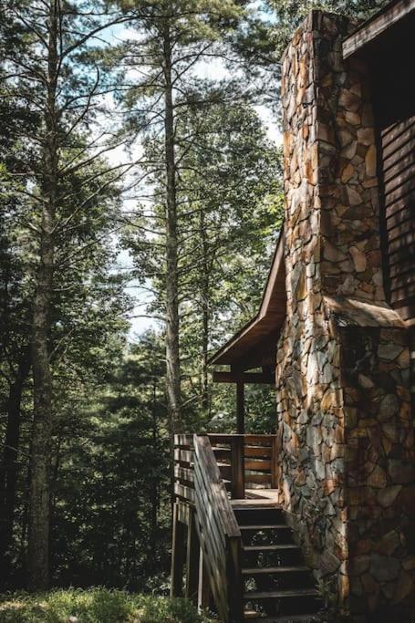 36 North Deer Run Cabin Purlear Buitenkant foto