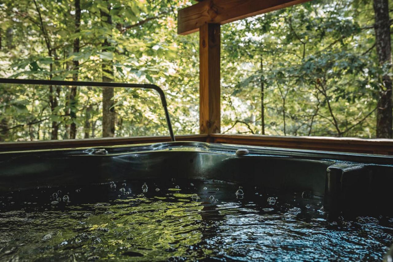 36 North Deer Run Cabin Purlear Buitenkant foto