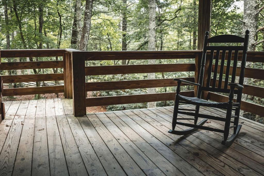 36 North Deer Run Cabin Purlear Buitenkant foto