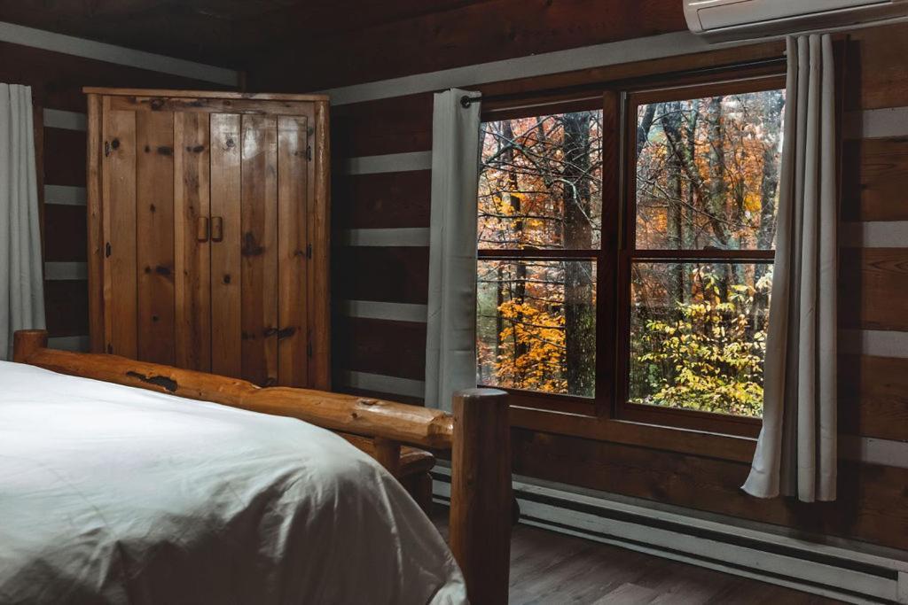 36 North Deer Run Cabin Purlear Buitenkant foto