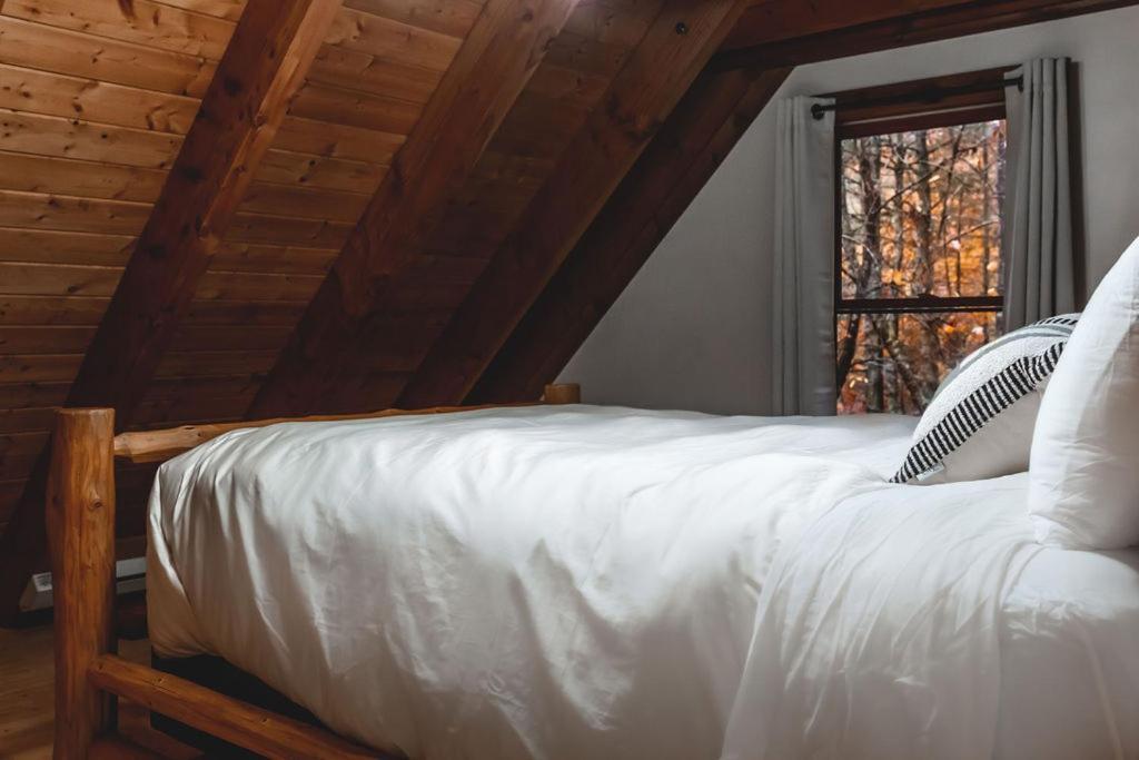 36 North Deer Run Cabin Purlear Buitenkant foto
