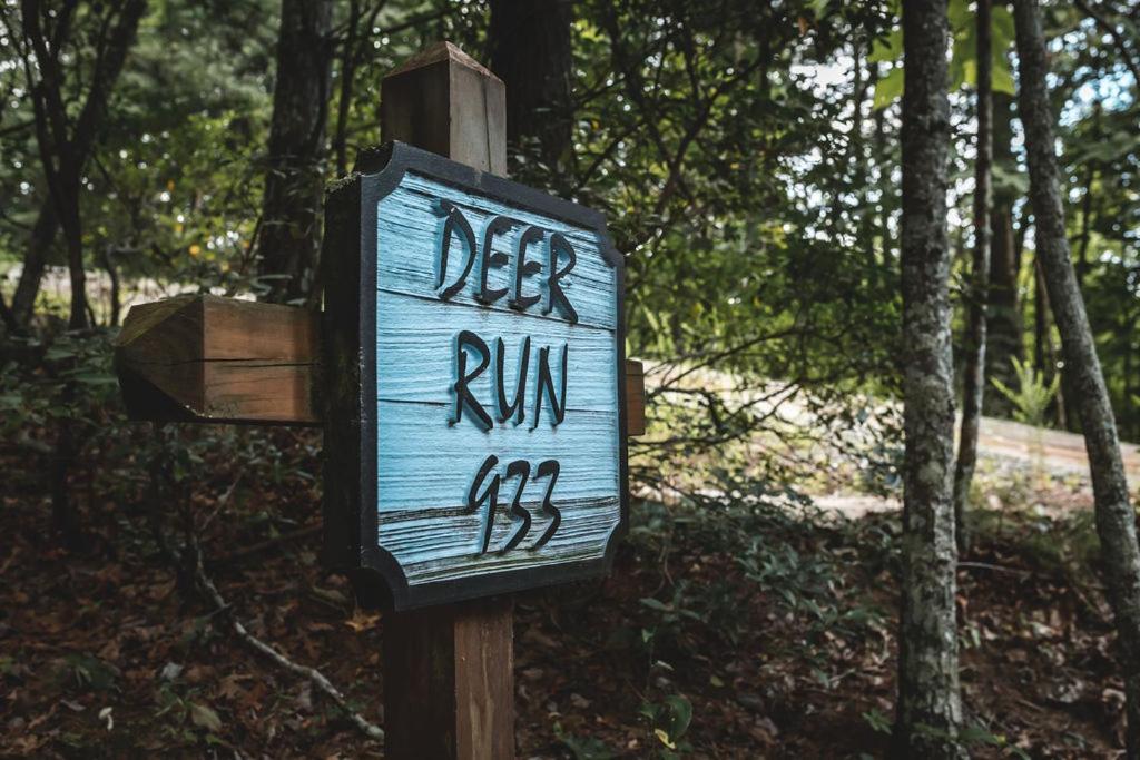 36 North Deer Run Cabin Purlear Buitenkant foto