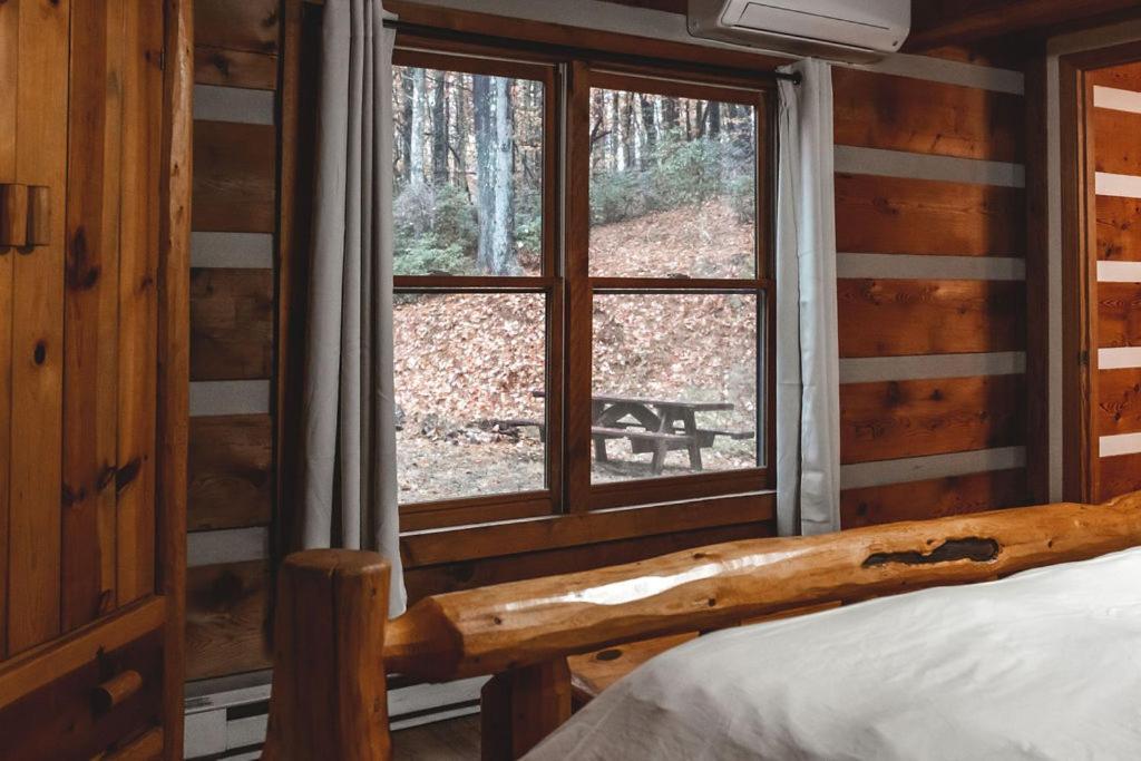 36 North Deer Run Cabin Purlear Buitenkant foto